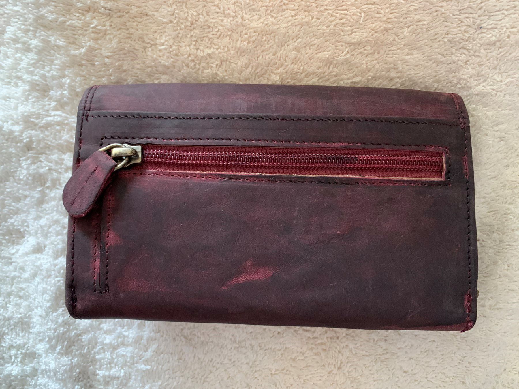 Portafogli: Portemonnaie Portmonee Leder rötlich mit fächern 1b – Nuovo e nell'imballaggio originale da Buchs SG venduto da Billikatze5 3