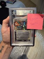 Carta Pokémon Charizard Gold Star Holo BGS 7