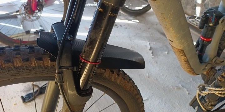 Pezzi di ricambio: Mud Guard carbon Optik 2 Stück – Nuovo e nell'imballaggio originale da Lauerz venduto da STIDRIVER 2