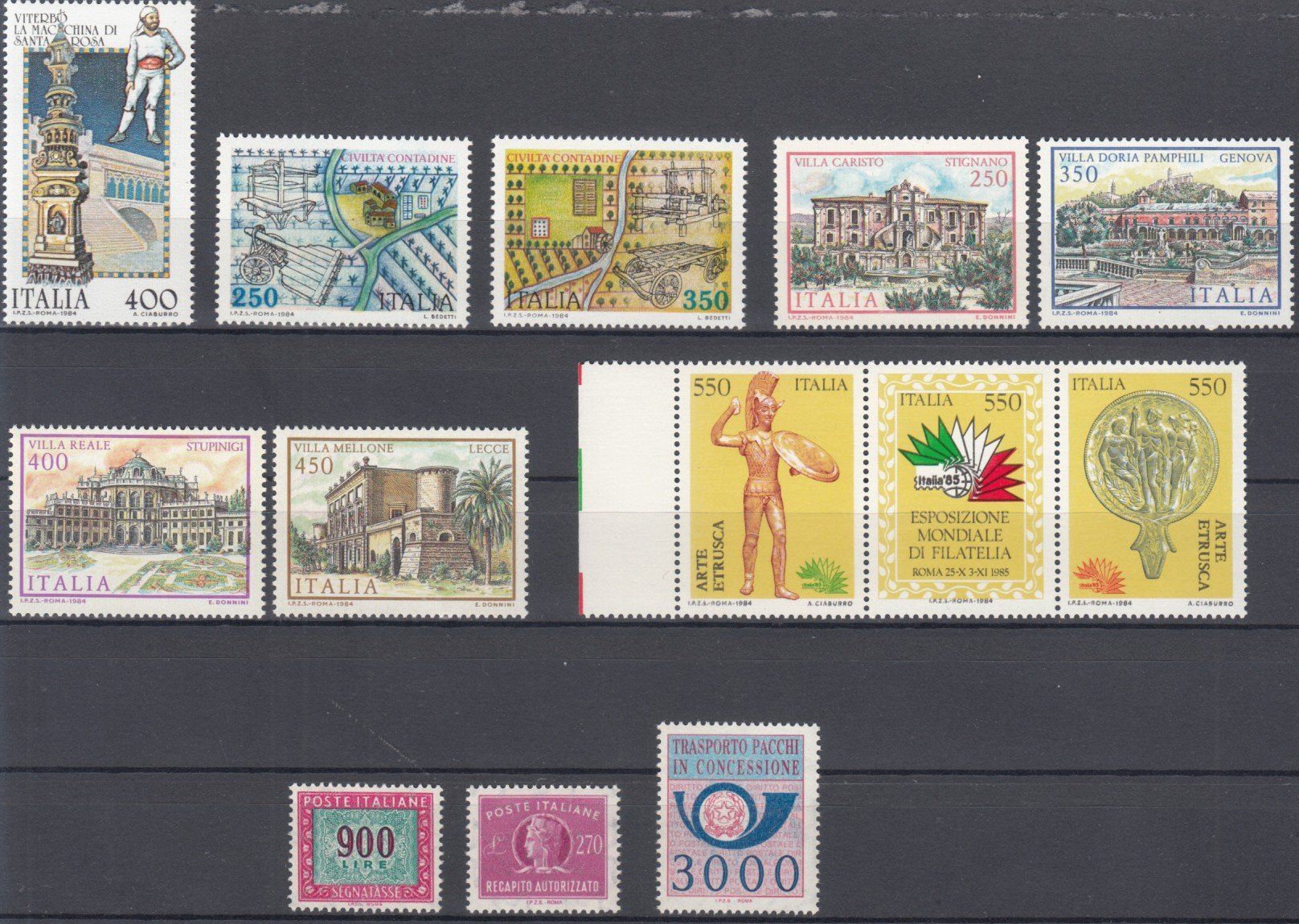 Tous les timbres: Italien 1984 postfrisch – D'occasion à Bürglen TG par StampGraf 3