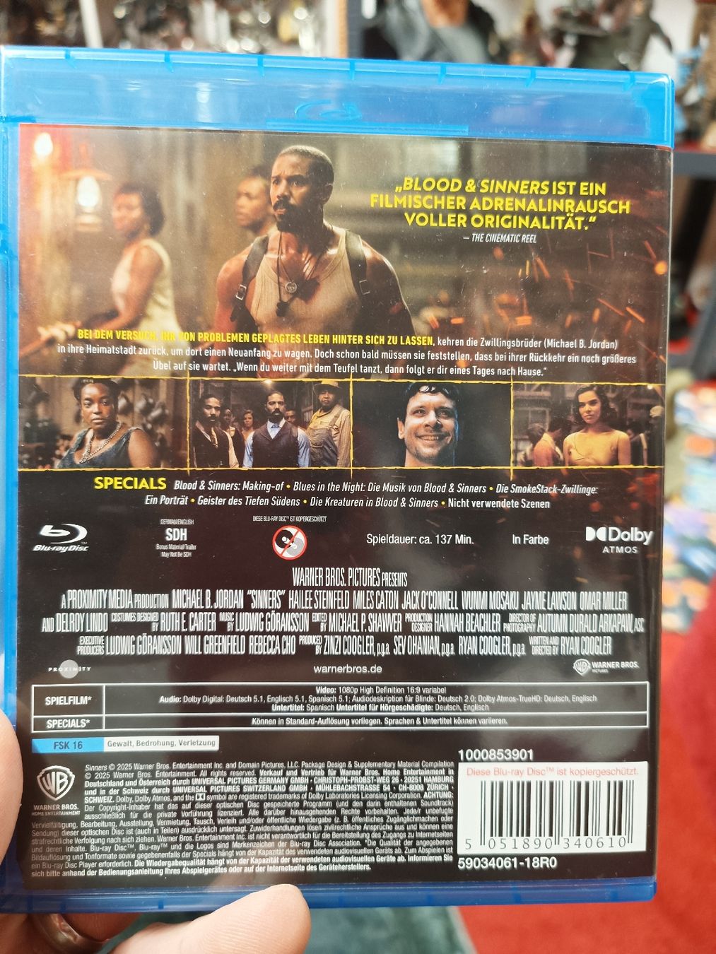 Tutti i DVDs: "Blood & Sinners" Bluray – Nuovo (secondo la descrizione) da Schüpfen venduto da jedi75 1