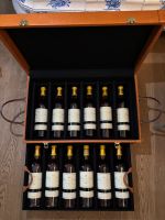Koffer mit 12 Vintage-Flaschen Château d'Yquem