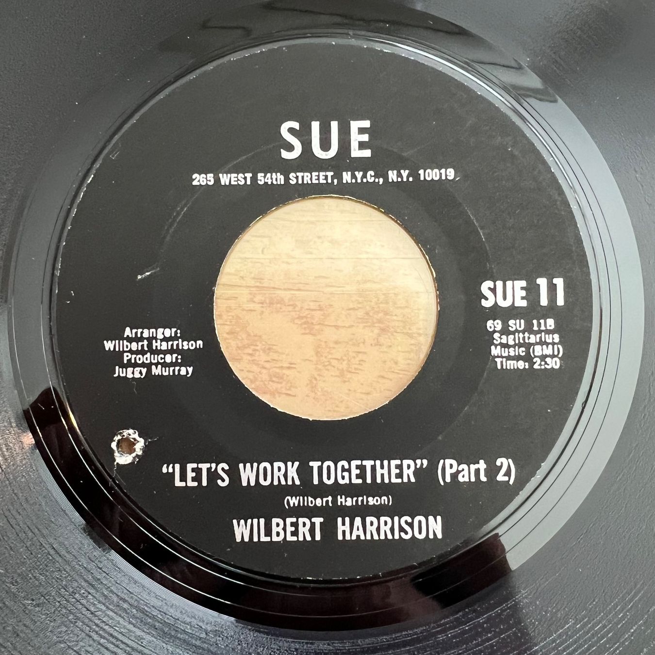 Schallplatten: Wilbert Harrison - Let's Work Together / 1. US-Press. 1969 – Gebraucht aus Gais von soundcave57