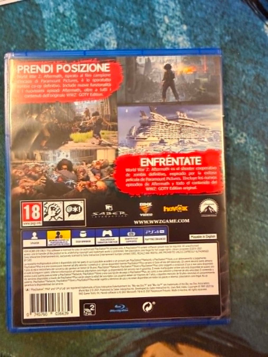 Sony Giochi: World War Z Aftermath Sony Playstation 4 – Usato da Giubiasco venduto da Ticinerd 1