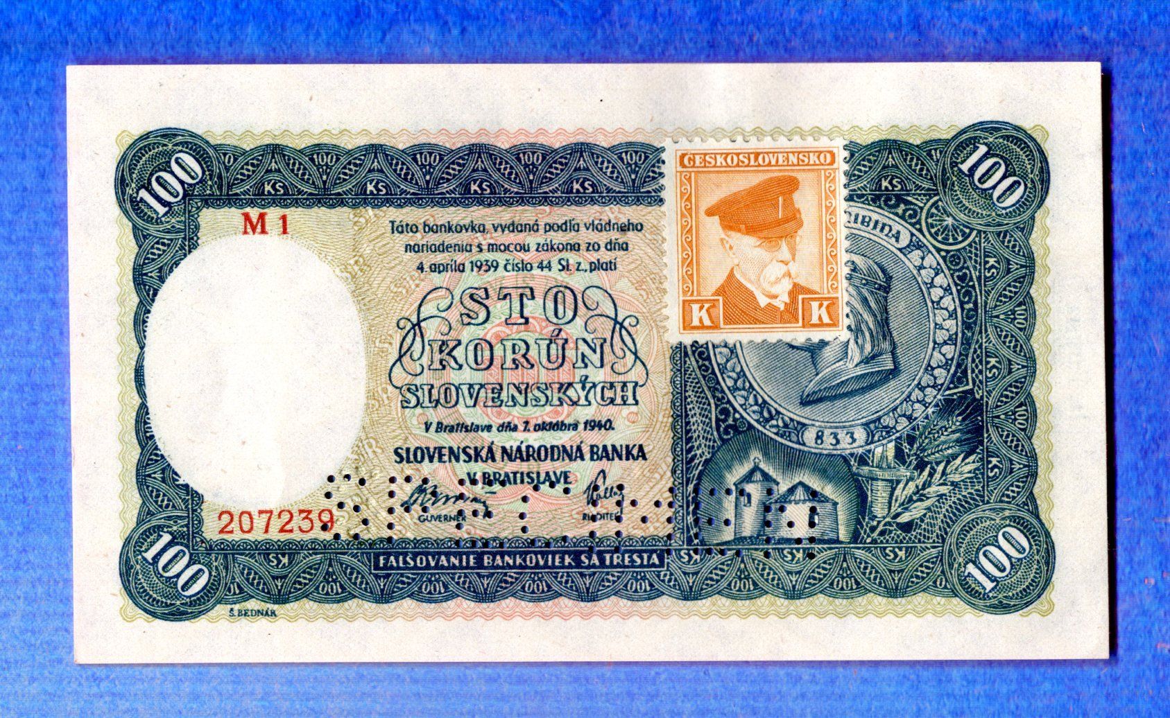 Banconote: Slovenia 100 korun Specimen UNC – Nuovo (secondo la descrizione) da Leibstadt venduto da baroc333