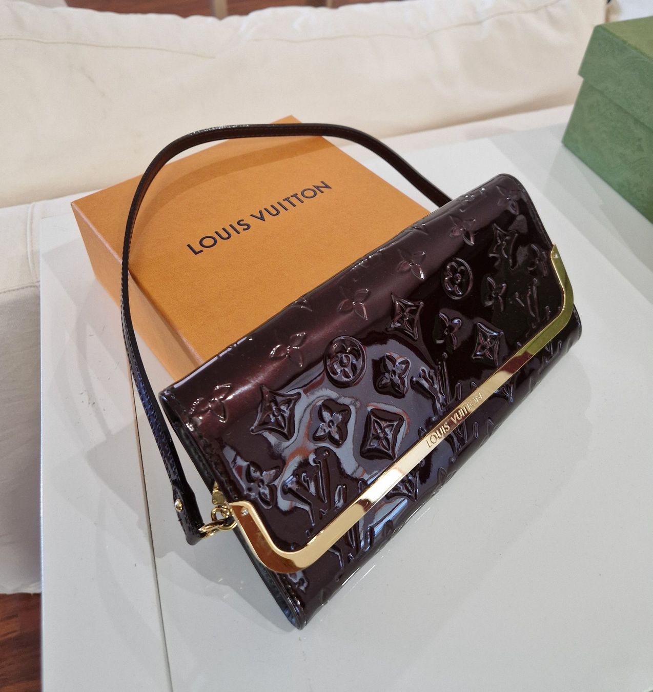 Louis Vuitton Taschen für Damen: Pochette lv amarante – Gebraucht aus Corteglia von ila_kz6b 3