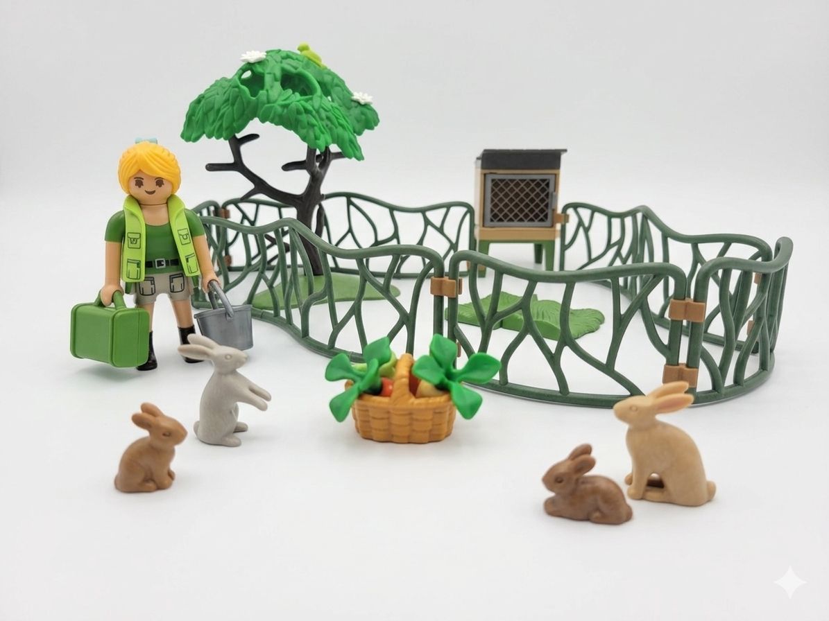 Playmobil Giocattoli: Playmobil, Hasengehege – Usato da Gunzwil venduto da Zappelhans 1