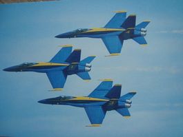 McDonnell Douglas F/A-18 ''Hornet'' Blue Angels 1,3,4