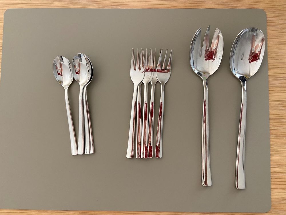 Zwilling J.A. Henckels dessert spoon/fork + salad spoon set Kaufen auf Ricardo