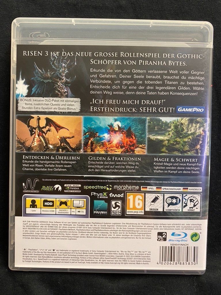 Lego Spiele: Risen 3 I PS3 I Top Zustand – Gebraucht aus Küssnacht am Rigi von Bionicmax 2