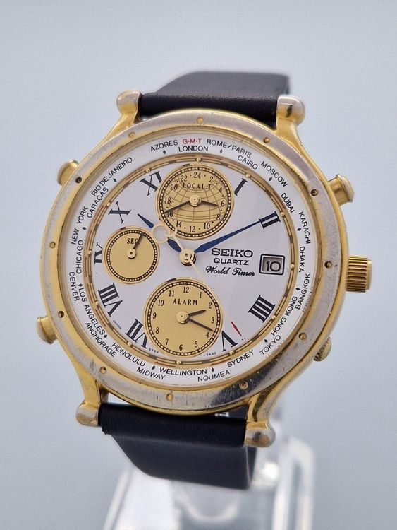 Vintage Seiko WorldTimer Kaufen auf Ricardo