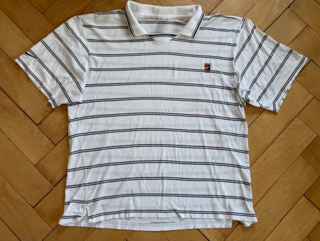 Vintage 90s T-Shirt Nike Tennis Pete Sampras Sz L