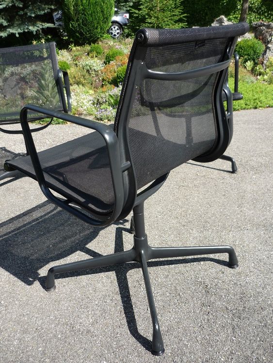 4 Alu Chair EA107 Stühle Sessel Bürostüle Eames Vitra Miller 3