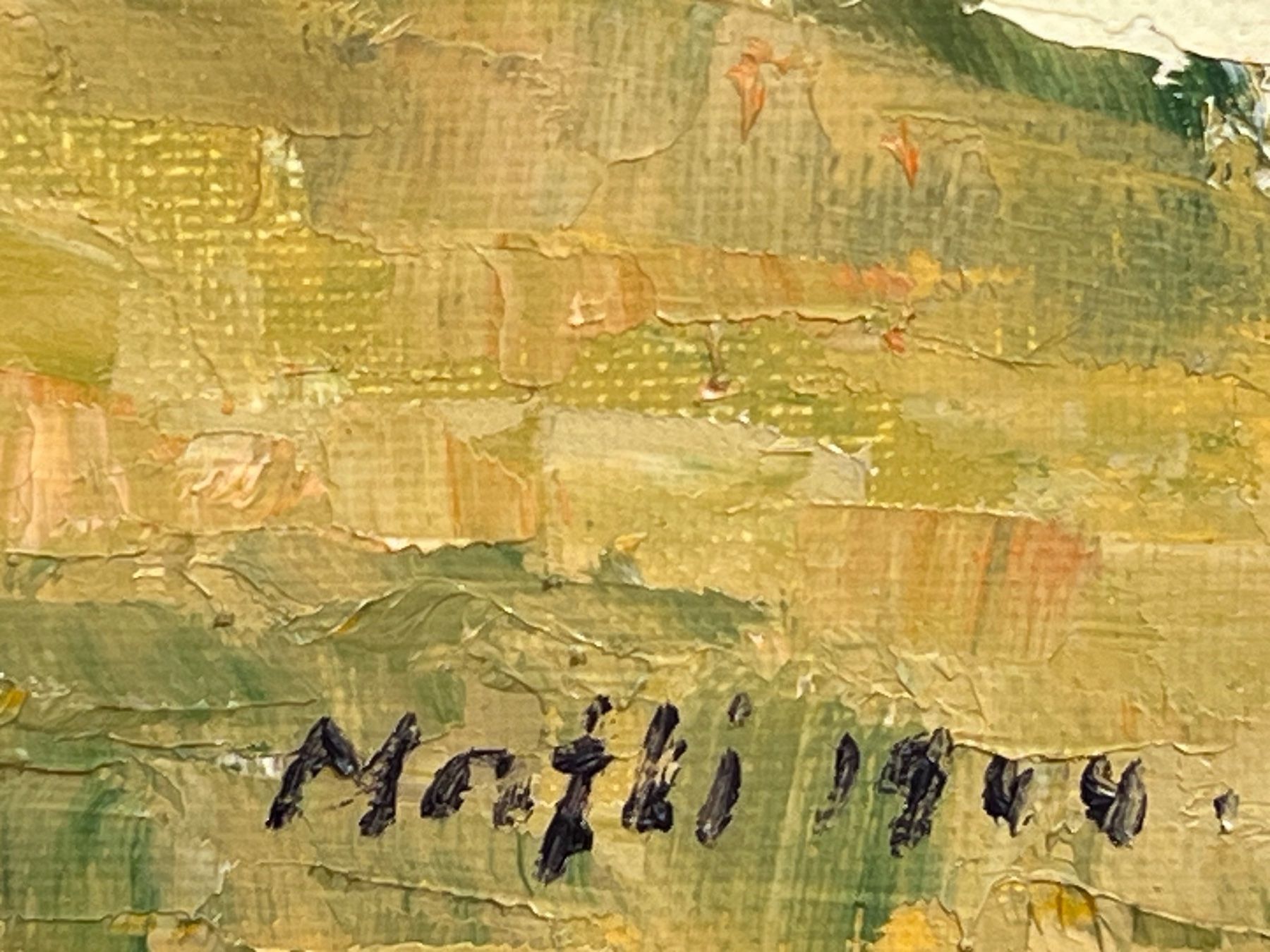 Dipinti: Exceptionnelle huile de Mafli – Usato da Orbe venduto da Watchivore 2