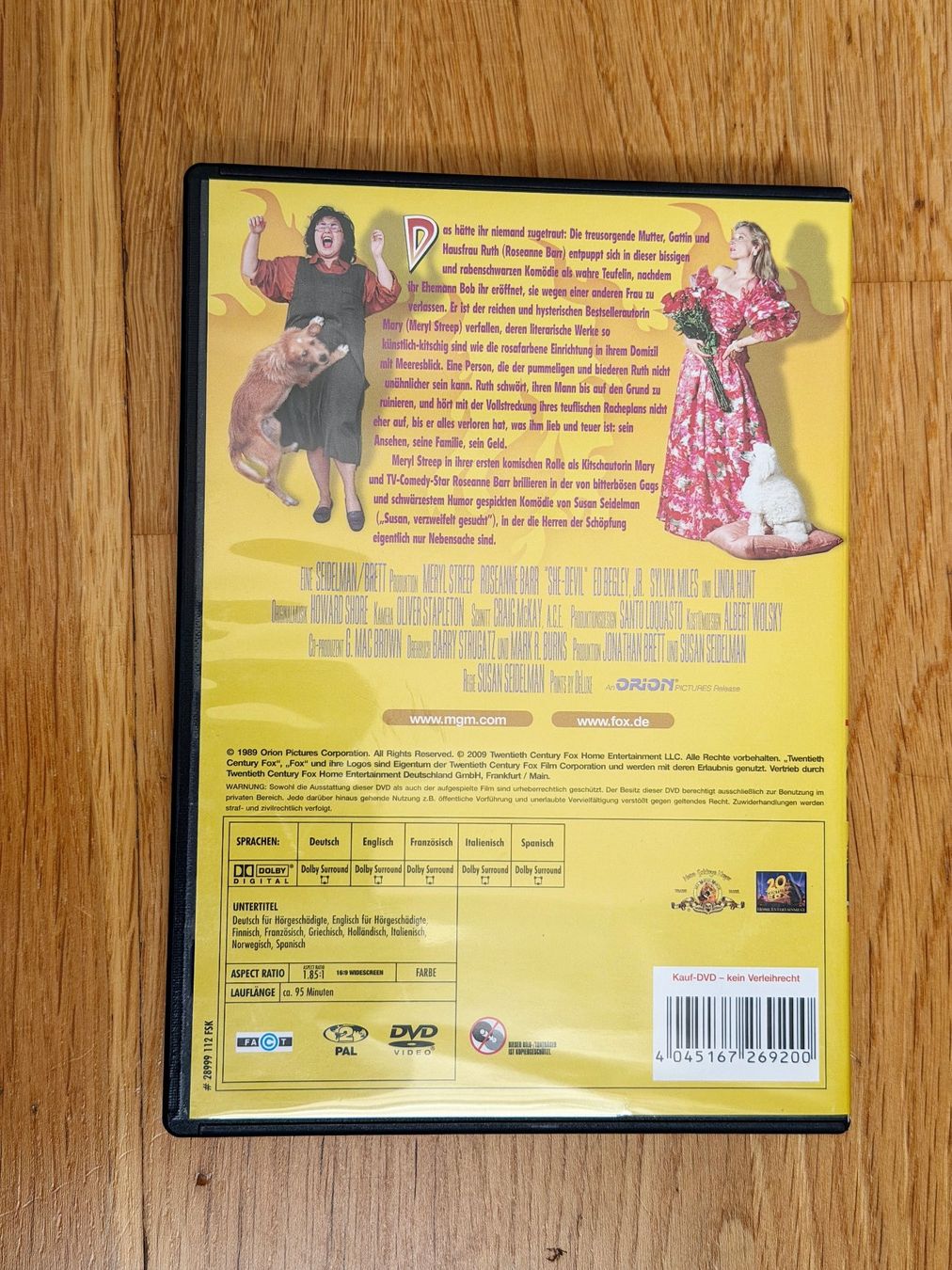 Alle DVDs: Die Teufelin DVD, Meryl Streep – Gebraucht aus Adliswil von Ch_Mei 1