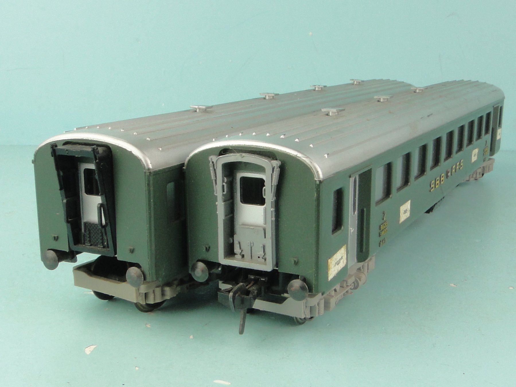 Fleischmann Modellini di ferrovie: Fleischmann 2 X 1416 SBB EW II – Usato da Bülach venduto da cann11 4