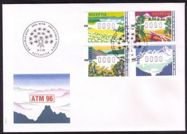 %AKTION%_ATM 11-14_Jahreszeiten_Satz-FDC 4x 0090_LÖWENZAHN-O