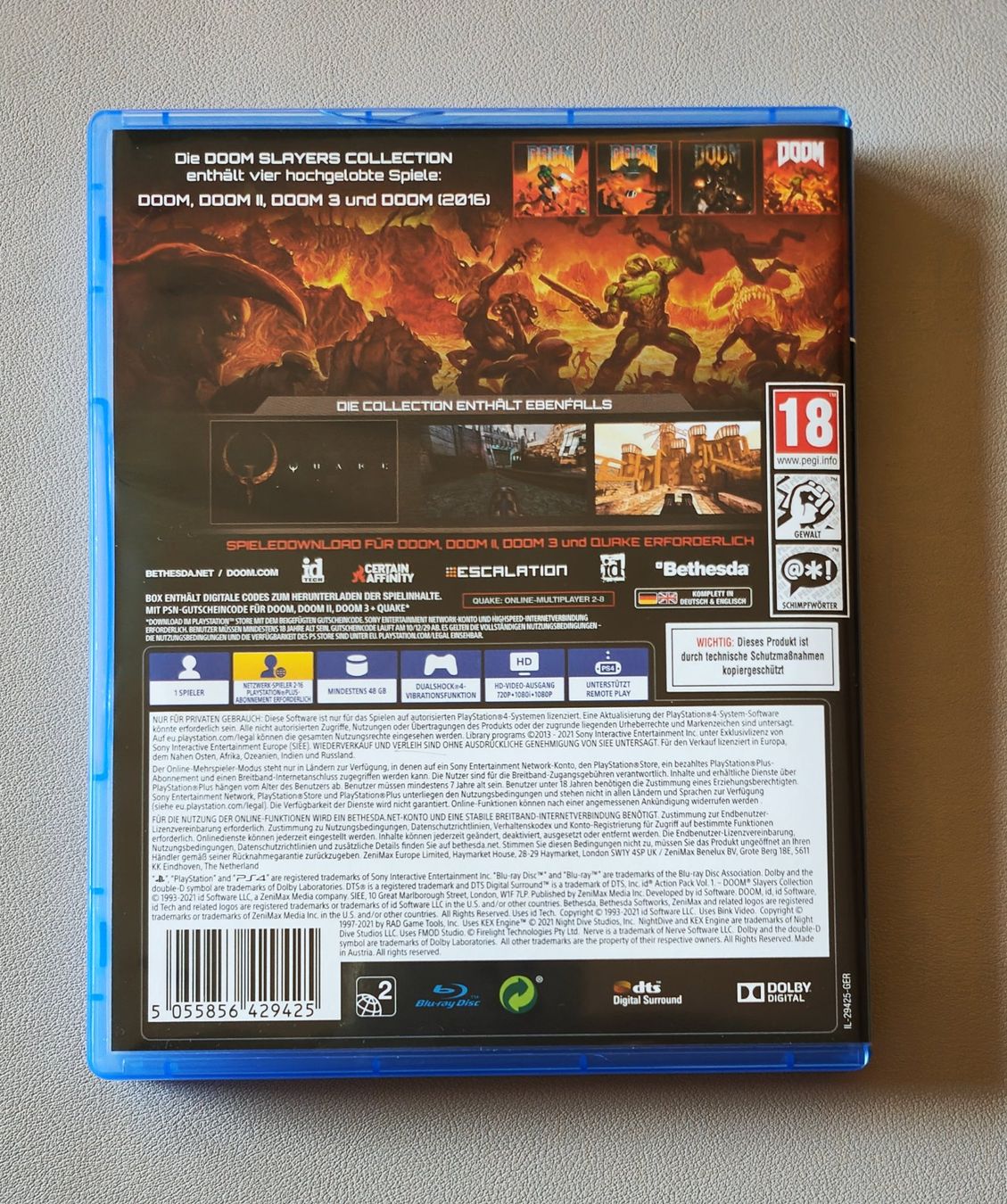 Jeux: DOOM Slayer Collection PS4 – D'occasion à Bern par breesell321 1
