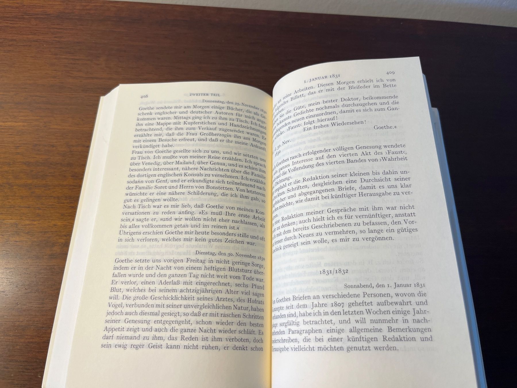 Libri: Buch - Eckermann Gespräche mit Goethe – Usato da Luzern venduto da Jiggy_8898 7