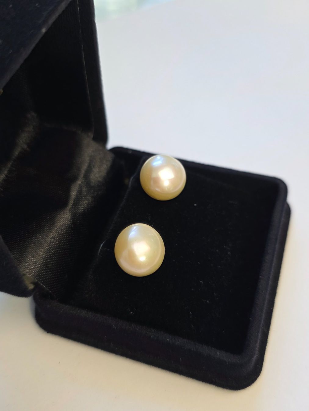 Boucles d'oreille: Ohrstecker Perlen hellrosa 11 mm Neu – Neuf (Voir description) à Zürich par ben_mn5h 1