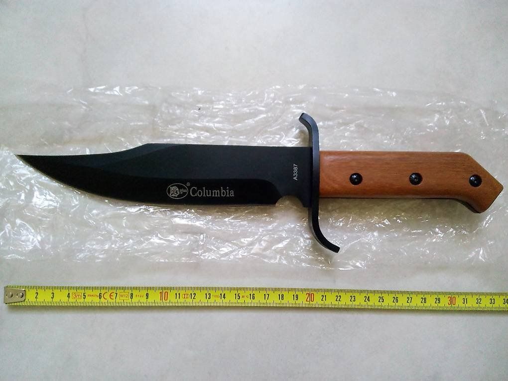 Columbia Zubehör: Bowiemesser Columbia – Neu (gemäss Beschreibung) aus Igis von bigile