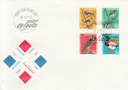 Sonderstempel SA. 40 Autosalon Genève 1972