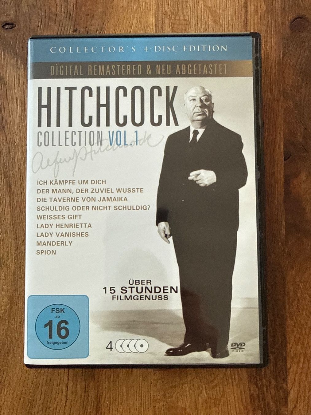 Tous les DVDs: Hitchcock Collection Vol. 1 DVD-Set – D'occasion à Zürich par Gekuu