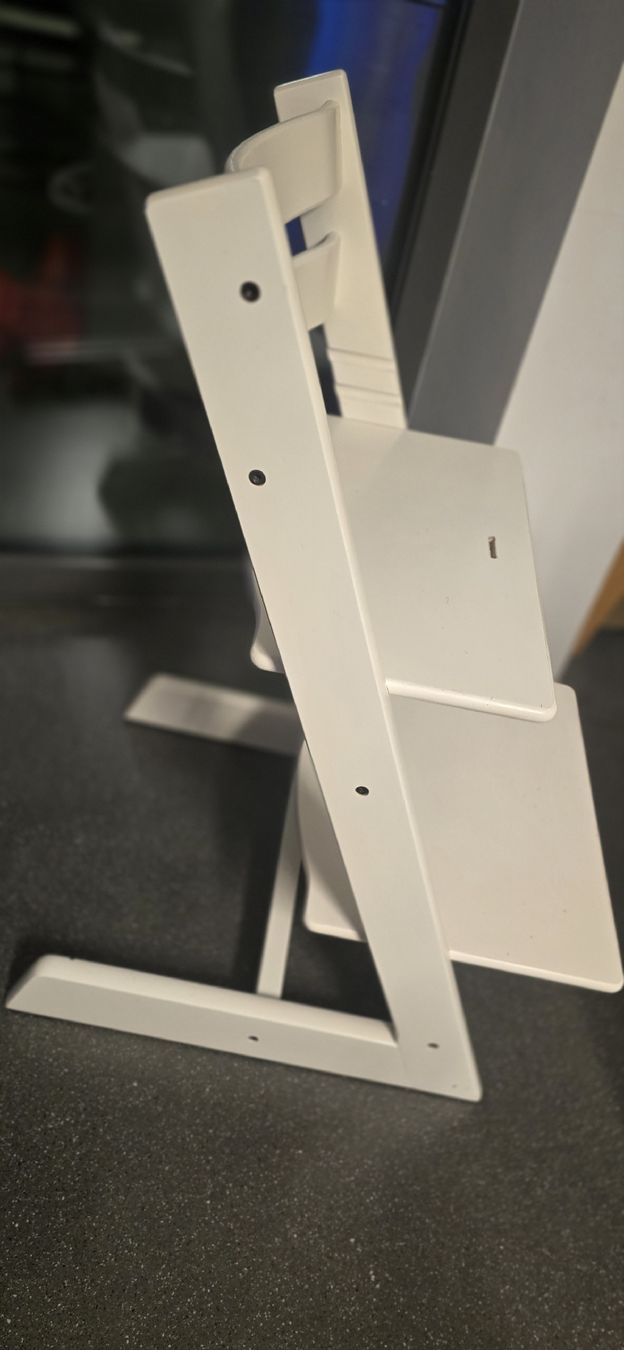 Stokke Seggioloni: Stokke Tripp Trapp – Weiss – Usato da flueh venduto da Vickey 2