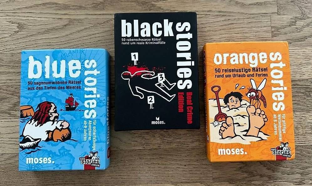 Giochi: Black-, Blue-, Orange Stories – Usato da Rorschach venduto da harry-the-great