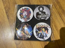 Jimi Hendrix Ansteck Badges
