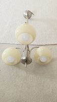Exklusive Jugendstil Deckenlampe mit 3 Lampenschirmen - top