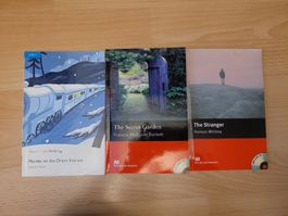 3er Set Englische Bücher: Murder, Secret Garden, Stranger!