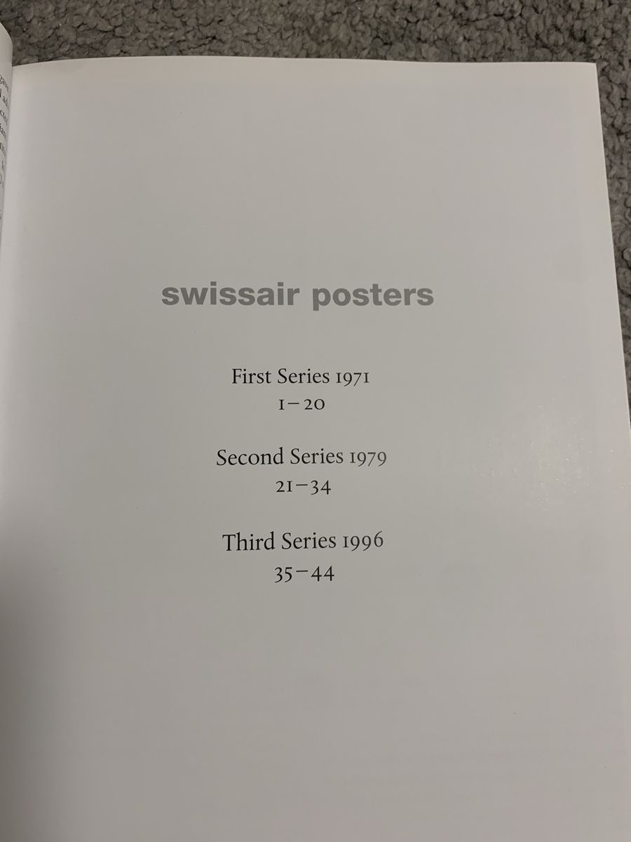 Libri: Swissair posters – Usato da Esslingen venduto da Gargamel011 2