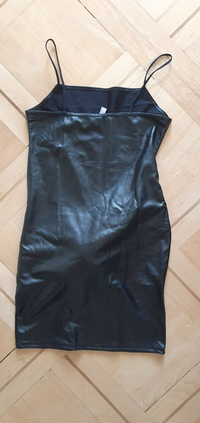Asos Kleider: ASOS Kleid schwarz Lack Optik Gr. 36 – Neu (gemäss Beschreibung) aus St. Gallen von rid_2fs2 1