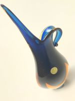 MURANO 💎 Glas Schnabel VASE mit Label