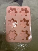 Stampo in silicone per dolci a forma di fiocchi di neve!