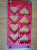 Raviolischablone Herz und Quadro
