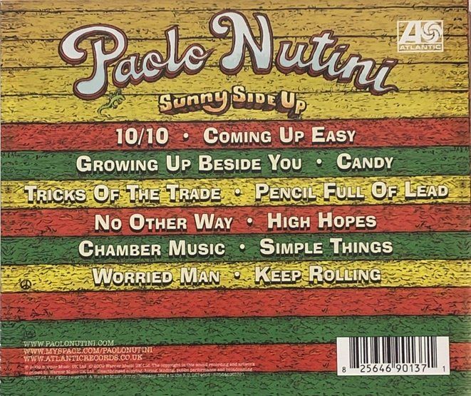 CD: Paolo Nutini – Sunny side up – Usato da Grüningen venduto da azulgris 1