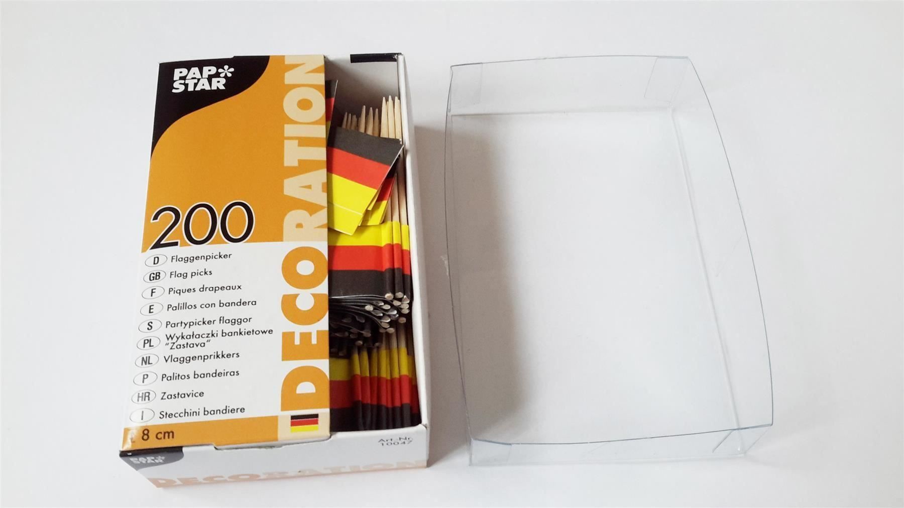 Toutes les décorations: Partypicker, 200 x Flagge Deutschland – Neuf avec emballage d'origine à St. Gallen par cointec 4