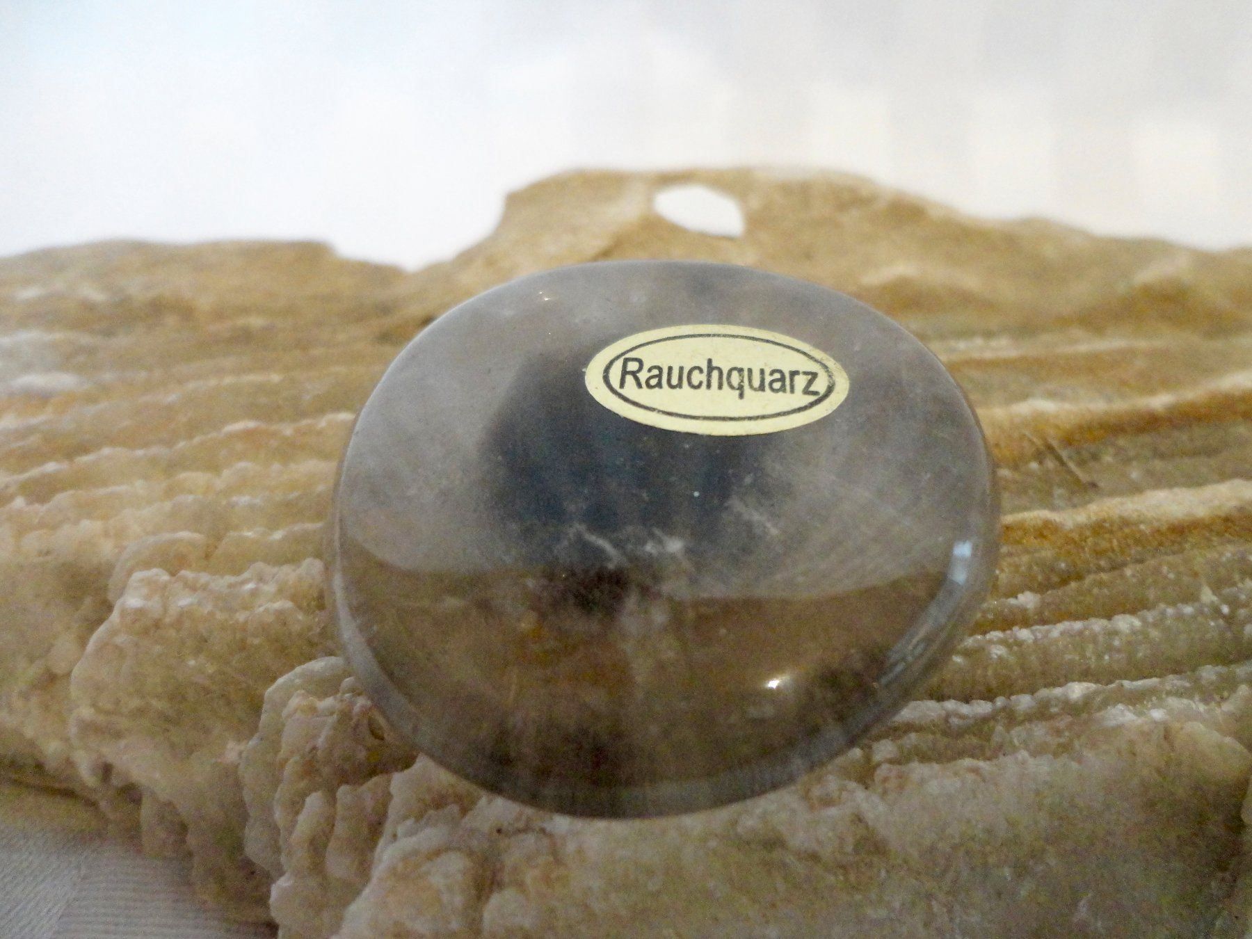 Edelsteine: Rauchquarz Heilstein /Handschmeichler – Neu (gemäss Beschreibung) aus Biberist von Steine 1