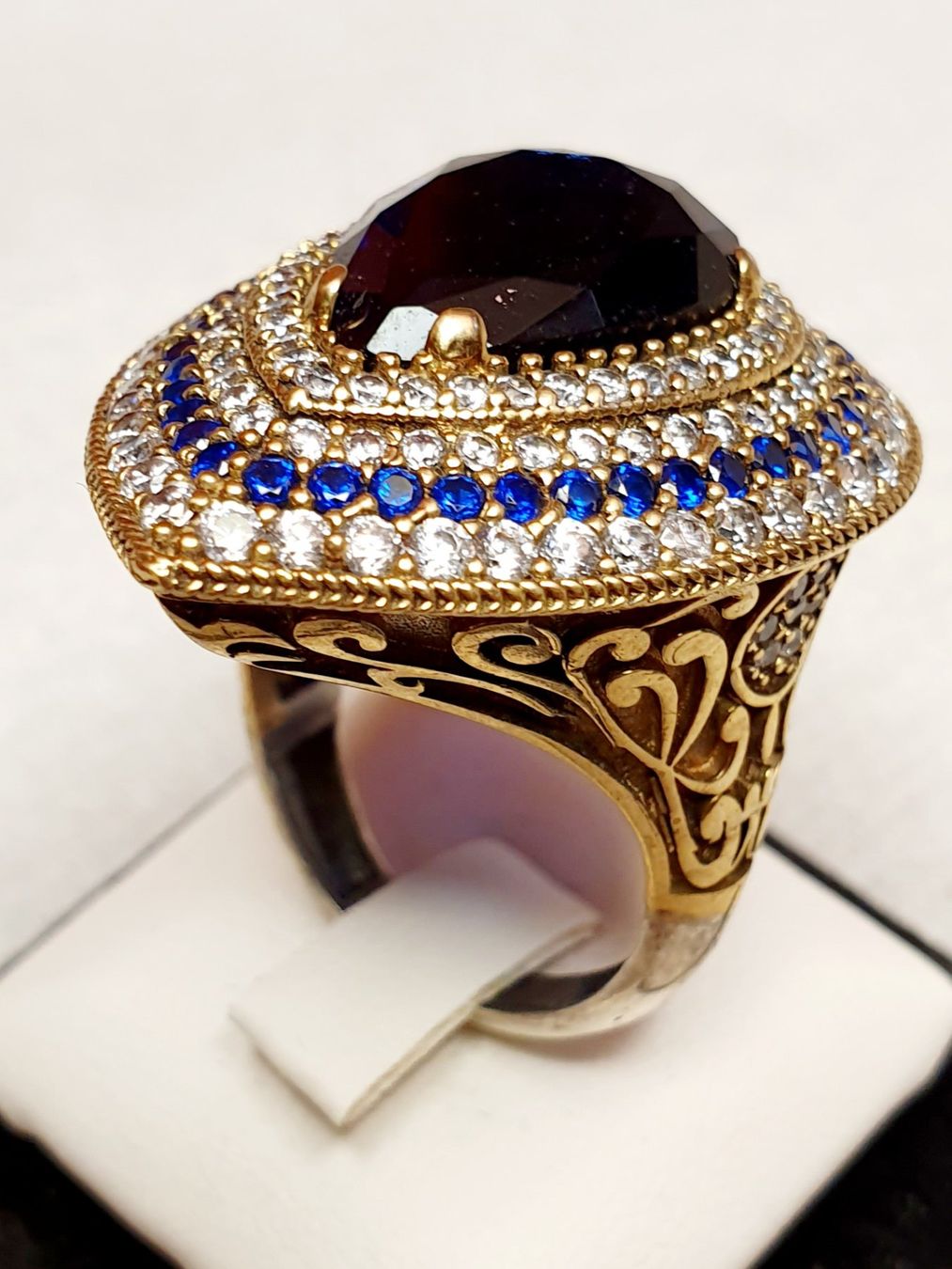 Anelli: Vintage Ring Silber 925 Grösse 59 – Nuovo (secondo la descrizione) da Zürich venduto da Bieter04 6