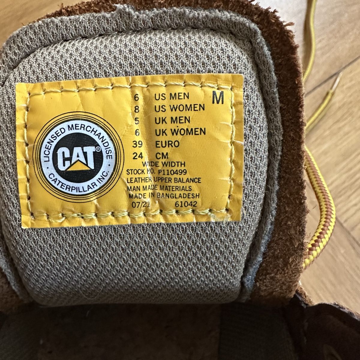 Caterpillar Scarpe da uomo: Chaussures Caterpillar 39 – Usato da Yverdon-les-bains venduto da Tulipe24 4