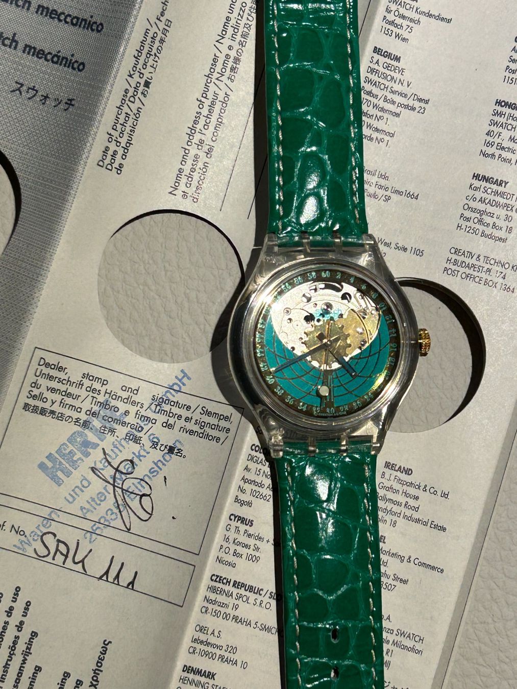 Swatch Uhren: Swatch Ramorra SAK111 Automatic Viltage – Neu (gemäss Beschreibung) aus Basel von arm_gf7p 1