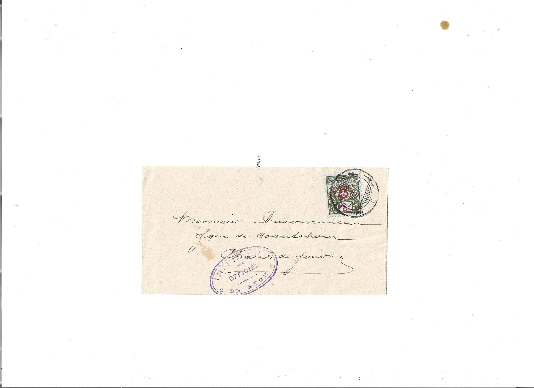 Tutti i francobolli: lettre philatélique, Briefmarkenbrief – Usato da Delemont venduto da toutdubon11