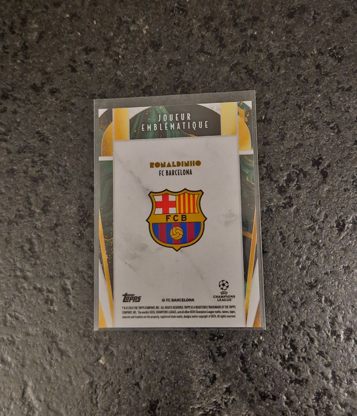 Topps Sammelbilder & Trading cards: Ronaldinho - Barcelona - Topps – Neu (gemäss Beschreibung) aus Burg AG von Danoe 1