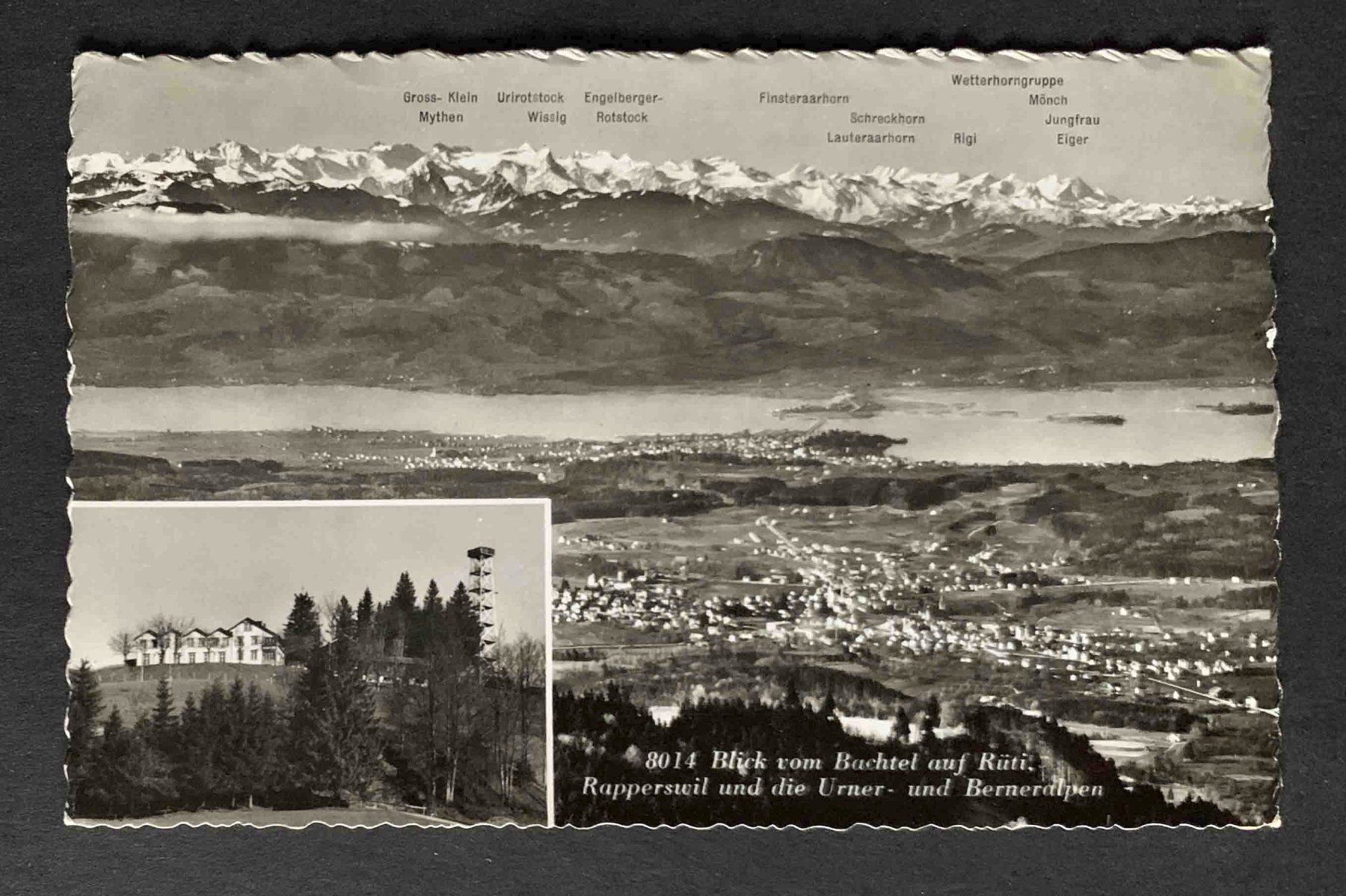 Cartoline postali: AK Gasthaus Bachtel Kulm – Usato da Goldau venduto da artelier1