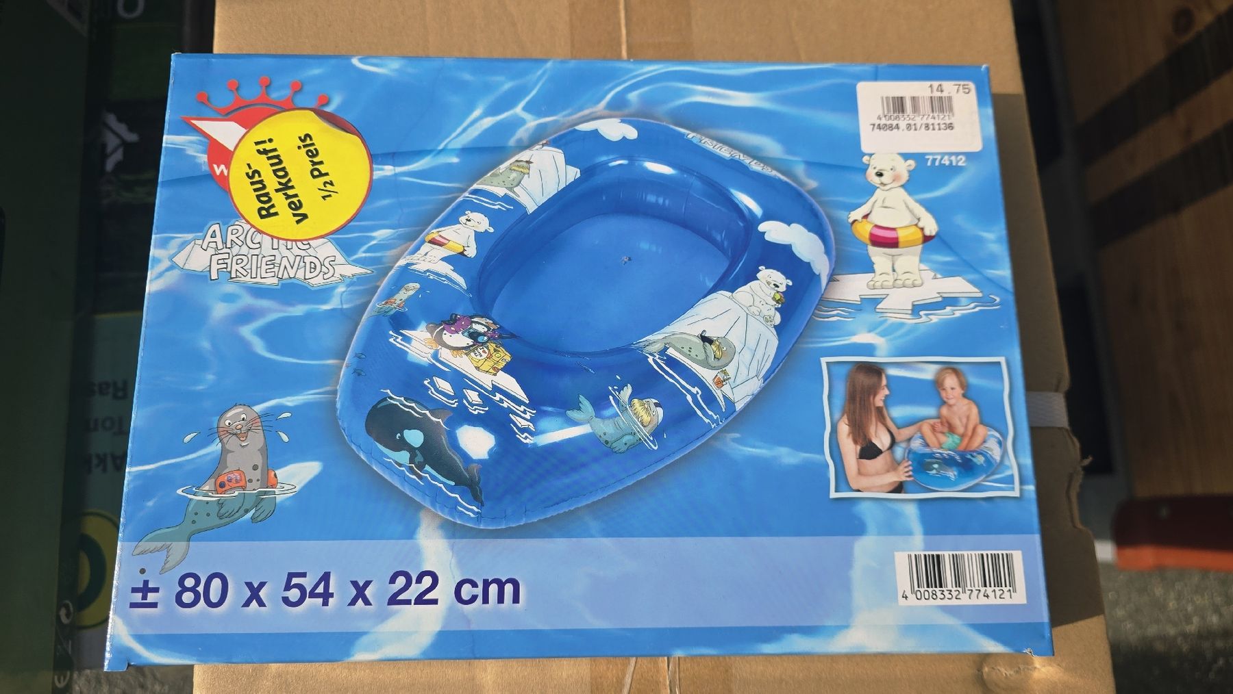 Piscine: Kinderboot Arctic Friends, neu, Originalverpackt! – Nuovo e nell'imballaggio originale da Dussnang venduto da Priska2285