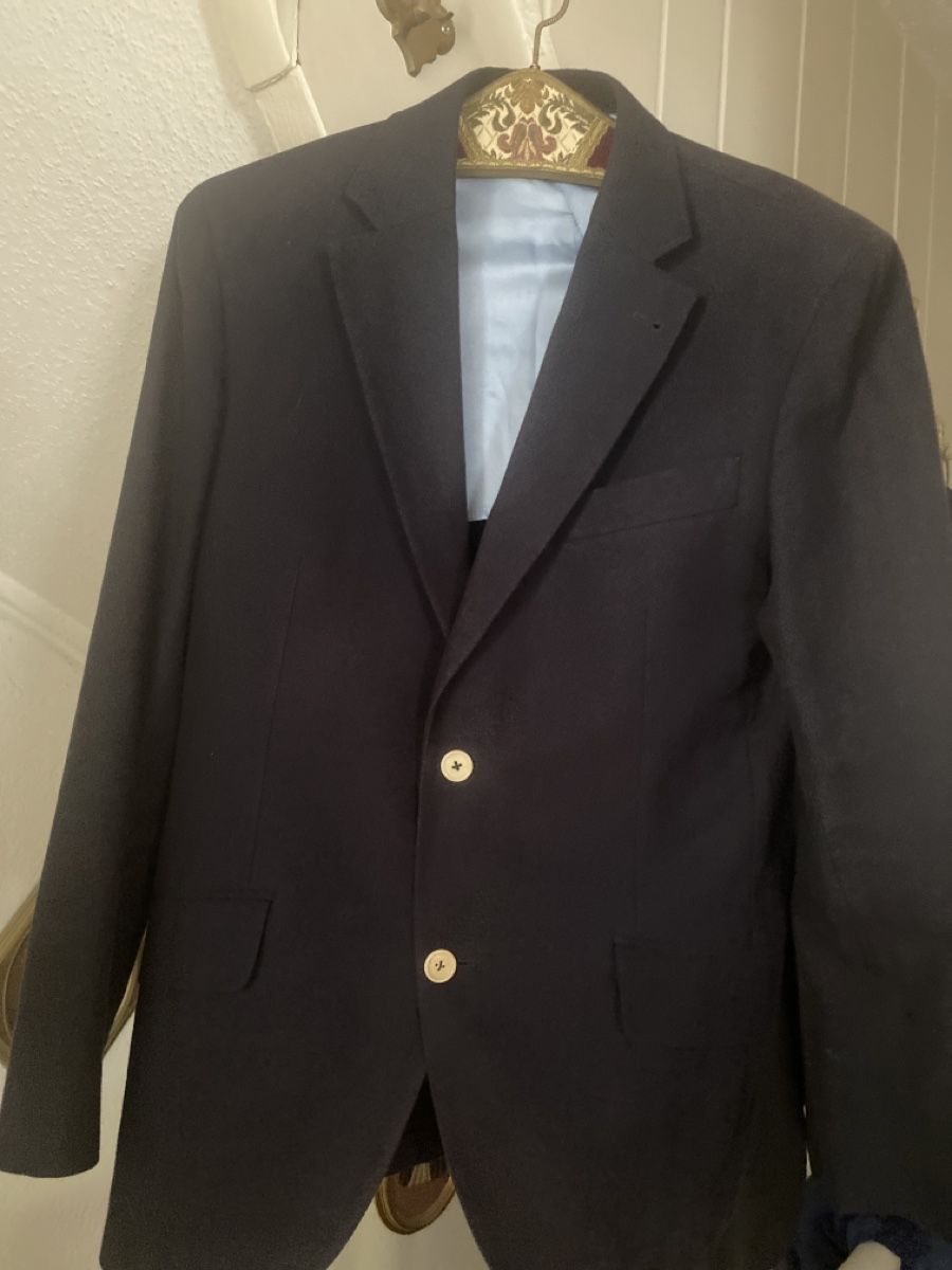 Hackett Giacche: Hackett London Jacke, gr 48 Dunkel Blau – Usato da Baden venduto da swiss-alps