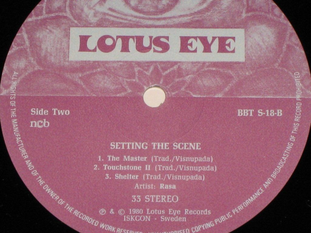Dischi in vinile: LP - RASA - SETTING THE SCENE – Usato da Steckborn venduto da Quo7 2