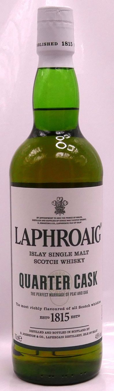Laphroaig Bevande alcoliche: Laphroaig Quarter Cask – Nuovo e nell'imballaggio originale da Hochdorf venduto da Sukram58 1
